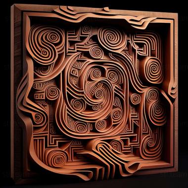 3D model labyrinth (STL)